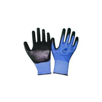 Plastic working glove