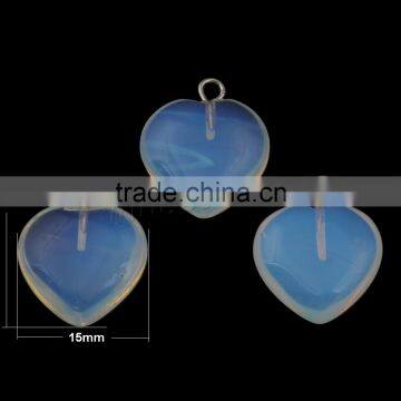 Best selling products heart sea opal pendant