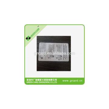 UHF RFID Plastic Card