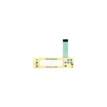 Dull Polish Tactile Membrane Switch Keyboard For Instruments