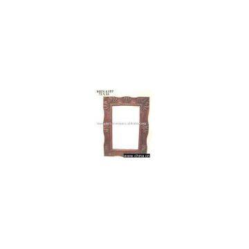 wooden mirror