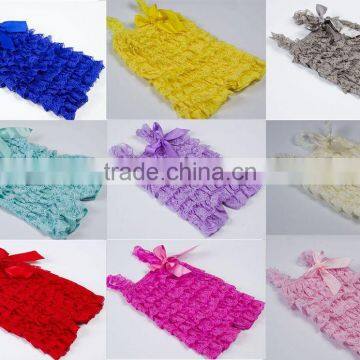 Promotion Solid Colors Lace Romper Petti Baby Girl Lace Romper Newborn Infant Jumpsuit Children Clothes photo-6