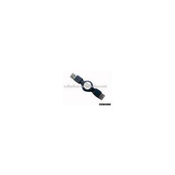 retractable cable(USB A/M-AF)