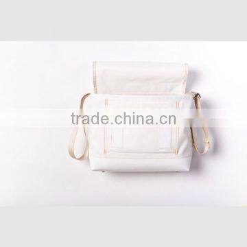 New Arrival Child Canvas Messenger Bag With Outside Windows Shoulder Laptop Messenger Bag photo-6