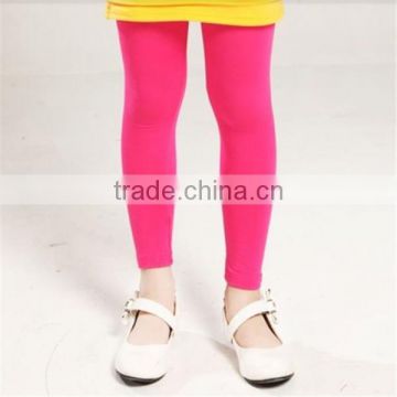 Girls candy colors Children stretch baby casual cotton pantsl Kids leggings