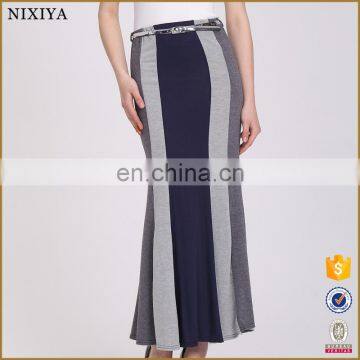 Plus Size XXL Lady Skirt Wholesale Long Maxi Casual Skirt