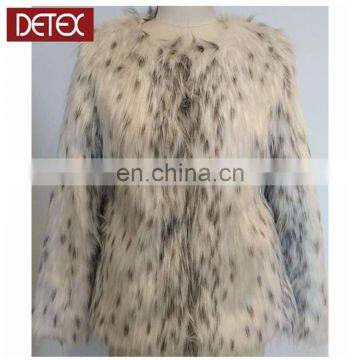 Good Quality Clothes Women White Fake Fox Fur Coat