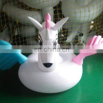 6P Giant Swimming Inflatable Pegasus Pink and Blue Wings Pool Float With EN71 Certification photo-3