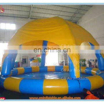 Factory price giant inflatable pool tent,cheap inflatable swimming pool,inflatable tent with swimming pool for sale