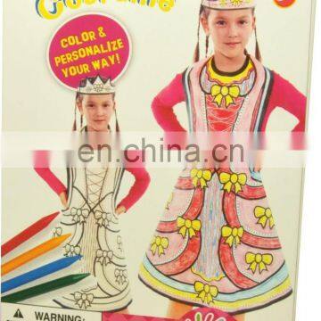 Hot Role Play Girls DIY Painting Costume Set