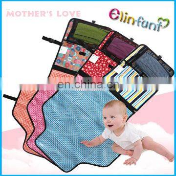 Elinfant customized Diaper Changing Mat portable changing clutch pads