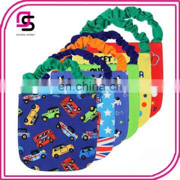 Summer new design fashion baby bib wholesale peice cotton soft baby bandana bibs for drooling teething