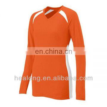 Long Sleeve Women Volleyball Uniforms