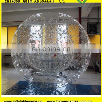 Transparent inflatable wholesale zorb ball for sale