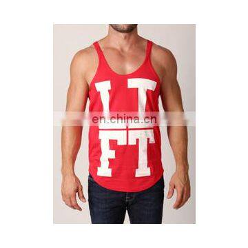 Custom T & Y Back Bodybuilding Singlet with customized printing