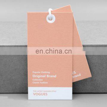 Custom Cheap Designer Clothing Brand Hang Tag Printing Logo for Garment photo-2