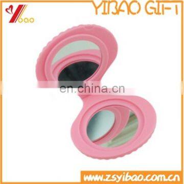 Latest Decorative Girls Hand Mirrors silicone Hand Mirrors .