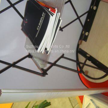 Folding Sales Counter Portable Display Stand Promotion Table photo-3