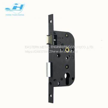 8945 series Wooden door lock body mortise lock body furniture door lock with cylinder hole hot sales in North Africa