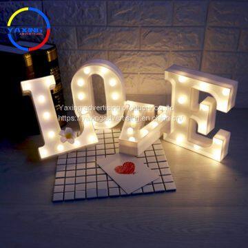 Advertising Acrylic Outdoor Light Box Signs Marquee Letters Christmas Wedding Decoration photo-4