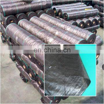 Retaining Moisture PP Woven Ground Cover / Erosion Prevention Stable Weed Barrier Fabric