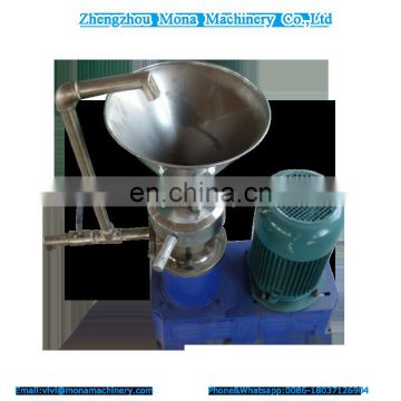 sesame Grinding Machine/electric industrial cocoa nut butter grinder/peanut butter making with best price for sale