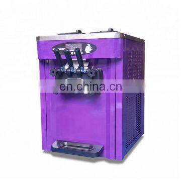 CE Hot Sale Mini Table Top Ice Cream Maker Soft Ice Cream Making Machine