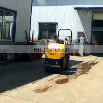 1 ton asphalt mini steel vibratory road roller price