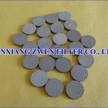 SS Sintered Filter Disc