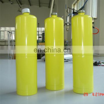 hot sale EN12205 16oz 99.9% purity r134a gas cylinder