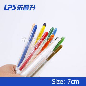 LPS Stationery New Supplies PP Box Pack Colorful Non-Toxic Twistable Crayon Set photo-1