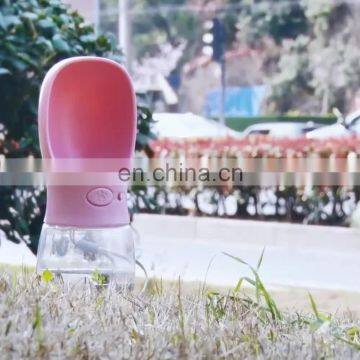 New Design Fashion Pet Travel Water Drinking Cup Pet Outdoor Portable Drinking Bottle