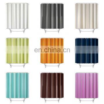 Custom Polyester Waterproof Bathroom 3D Print Wholesale Custom Shower Curtain