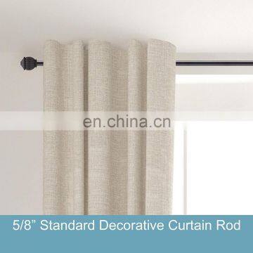 Single/Double Customized Size Grommet Curtain Rods Window Curtain Rods for Window Curtains photo-4