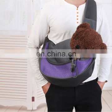 Comfortable Adjustable Pouch Single Shoulder pet carrier bag Tote  Pet Sling Bag For Small Dog Cat