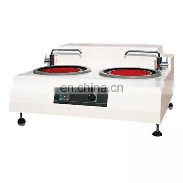 MP-2B Dual Disc Metallographic Specimen Jewelry Fiberglass Grinding And Polishing Machine photo-2