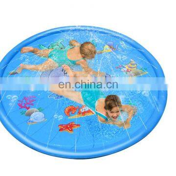 170cm Backyard Water Spray Baby Wadding Inflatable Kiddie Pool With Splash Sprinkler for Summer Fun photo-5