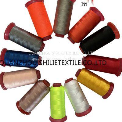 High tenacity polyester  sewing thread hot sale multi-color customized yarn for wholesale