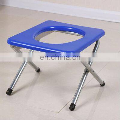 Fold non-slip pregnant elderly sit on a stool sit on a toilet chair