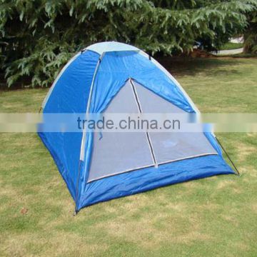 Popular blue dome family camping font tent for sell