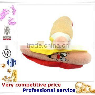 Factory Promotion Custom Made Plush Pet Products crab dog toy