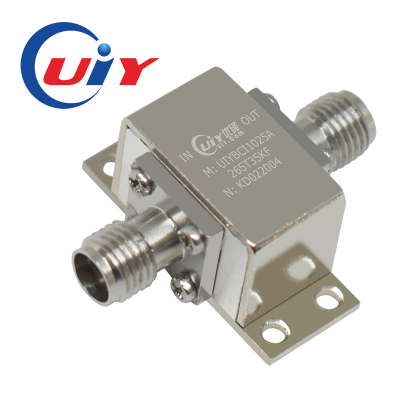 Wide Frequency 18.0-26.5GHz K Band Isolator Coaxial RF Ferrite Isolator With 2.92mm-F Connector Type