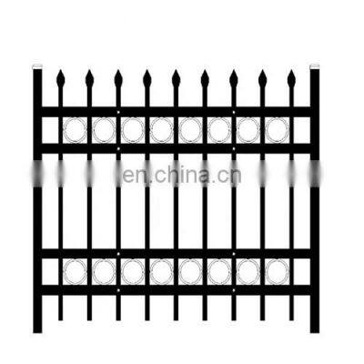 Hot Sale Pvc Chain Link Fence Iron Gate Designs Decoration