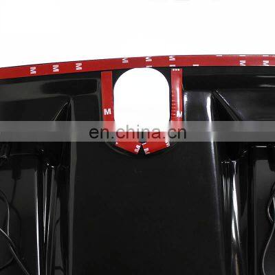 4x4 Matte Black Top Cover Front Car Roof Top Spoiler Light for MItsubishi Triton L200 2019 2020 2021 photo-5