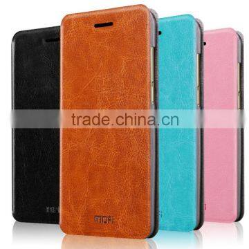 MOFi Original Leather Flip Cover for ZTE nubia Z11 Max , Celulares Coque Back Cover Case for nubia Z11 Max