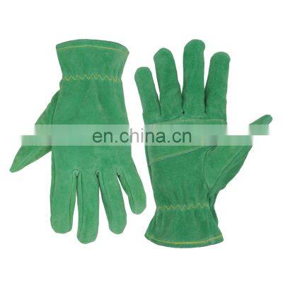 HANDLANDY Non Slip Rose Pruning Yard Work Farming Garden Gloves Reinforce palm Working Gloves Leather Ladies' Driving Gloves