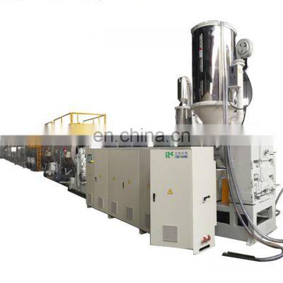 high speed plastic hdp pe pipe extrusion line making machine