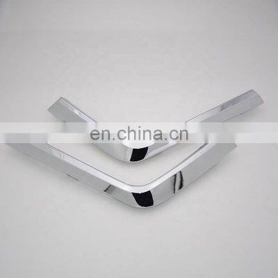 6407A172 Car Body parts 6407A171 car front bumper chrome stripe lower  fit for Mitsubishi ASX 2016-ON