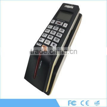 corded slim trimline wall telephone set lcd display wall telephones