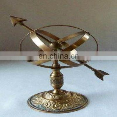 brass designer globe